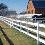 3 Rail Equine Fence