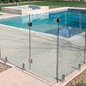 Frameless Glass Railing Gates