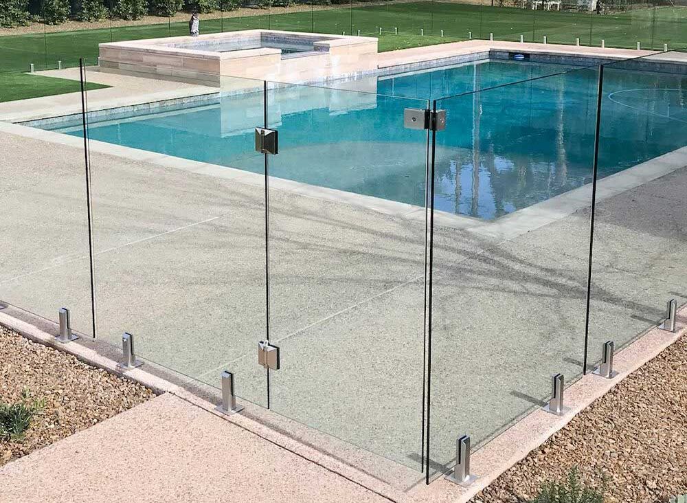 Frameless Glass Railing Gates